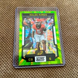 2023 Panini SCORE Kelee Ringo 82/99 Green Parallel
